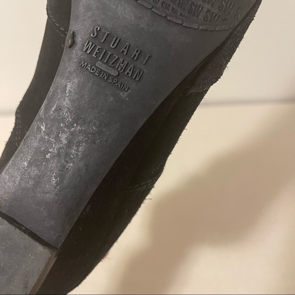 Stuart Weitzman Suede Booties - image 6